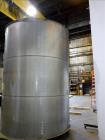 Used Valley Foundry & Machine Works Tank, Approximate 5,000 Gallon, 304 Stainless Steel, Vertical. Approximately 102
