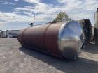 Used Walker Stainless Steel 6500 Gallon 304 Stainless Steel Horizontal Jacketed