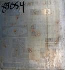 USED: Walker Stainless tank, 8,500 gallon, 316 stainless steel, horizontal. Approximately 9' diameter x 16'9