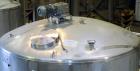 Used Walker Jacketed Tank. 6000 Gallon, Vertical 304 Stainless Steel.