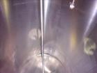 Used Walker Jacketed Tank. 6000 Gallon, Vertical 304 Stainless Steel.