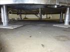 Used Walker Jacketed Tank. 6000 Gallon, Vertical 304 Stainless Steel.