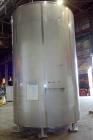 Used Walker Jacketed Tank. 6000 Gallon, Vertical 304 Stainless Steel.
