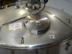 Used Walker Jacketed Tank. 6000 Gallon, Vertical 304 Stainless Steel.