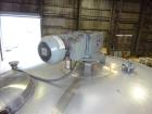 Used Walker Jacketed Tank. 6000 Gallon, Vertical 304 Stainless Steel.