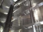 Used Walker, 5000 Gallon, Sanitary, Jacketed Mix Tank/Silo. Sweep mixer driven by Hydraulic Drive. 8'6