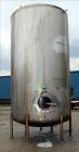 Used Walker Stainless Tank, Model SS, 6,000 Gallon, 304 Stainless Steel