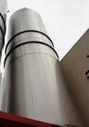 Used-Walker Stainless 47,500 Gallon Stainless Steel Silo, Model VSHT/304SS.  Built in 2002.  Single wall stainless steel alc...