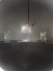 Used Walker 5000 Gallon 304 Stainless Steel Vertical Tank. This tank has a dome top and a dish bottom. The tank diameter is 102