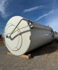 Used Walker 10,000-Gallon Jacketed Stainless Steel Mix Tank | 304 SS | 150 PSI @ 300°F | Side-Bottom Mixer & Manway | Skirt Mount | Built 2005