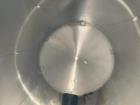 Used-Walker 6000 Gallon T304 Stainless Steel Vertical Food Grade Tank