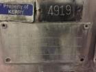 Used 10,000 Gallon Walker Stainless Steel Jacketed Mix Tank. T316 SS inner shell. T304 SS Jacket. Model 8316-6. Dimensions 136