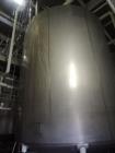 Used 10,000 Gallon Walker Stainless Steel Jacketed Mix Tank. T316 SS inner shell. T304 SS Jacket. Model 8316-4. Dimensions 136