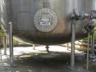 Used- Walker Storage Tank, 16,000 Gallon, 316L stainless steel, vertical. Approximate 12' diameter x 18' straight side, dish...