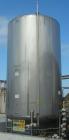 Used Walker Storage Tank, 10,000 Gallon, 316L Stainless Steel, Vertical. Approximate 9'6