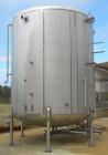 Used- Walker Storage Tank, 10,000 Gallon, 304L stainless steel, vertical. Approximate 138