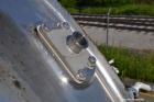 Used- Walker Jacketed Tank, 10,000 Gallon, 304 Stainless Steel, Vertical. Approximately 120