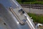 Used Walker Jacketed Tank, 10,000 Gallon, 304 Stainless Steel, Vertical. Approximately 120