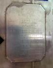 Used Walker 12,000 Gallon Jacketed Agitated Stainless Steel Tank.