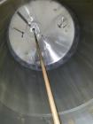 Used Walker 12,000 Gallon Jacketed Agitated Stainless Steel Tank.
