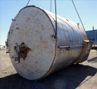 Used Walker Stainless Equipment, 10,000 Gallon Vertical Tank.