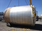 Used Walker Stainless Equipment, 10,000 Gallon Vertical Tank.
