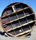 Used Walker Stainless Equipment, 10,000 Gallon Vertical Tank.