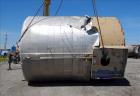 Used Walker Stainless Equipment Jacketed Tank, 10,000 Gallon
