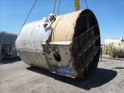 Used- Walker Stainless Equipment Jacketed Tank, 10,000 Gallon
