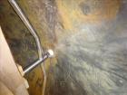 Used Walker Jacketed Tank, 10,000 Gallon, 304 Stainless Steel, Vertical.