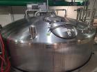 Walker 6,000 Gallon 316L Stainless Jacketed Process Tank – Agitated & Load Cell Mounted