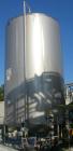 USED: Walker 10,000 gallon, type 316L stainless steel, storage tank. Vertical, dished heads. Approximate 9'6