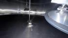 Used Watson Metal Masters Industrial 10,000-Gallon Insulated Stainless Mixing Tank for Syrup & Liquid Blending