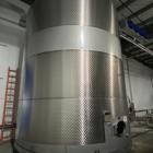 Used-26,000 Gallon Westec S/S Vertical Jacketed Storage 
Tank