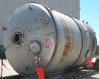 Used- Wolfe Mechanical and Equipment Tank, 14,000 gallon, 304L stainless steel, vertical. Approximately 144