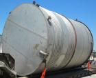 Used Wolfe Mechanical and Equipment Tank, 14,000 gallon, 304L stainless steel, vertical. Approximately 144