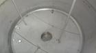 Used Wolfe Mechanical And Equipment Tank, 9000 Gallon, 304 Stainless Steel, Vertical. 144” diameter x 120” straight side, dished top and bottom. Internal rated 2.5 psi at 400 degrees F., 30” Wide sin...