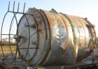 Used Wolfe Mechanical and Equipment Tank, 7,660 Gallon, 304L Stainless Steel, Vertical. Approximate 120