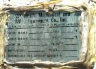 Used Wolfe Mechanical and Equipment Tank, 7,660 Gallon, 304L Stainless Steel, Vertical. Approximate 120