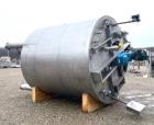 Used- 7500 Gallon 316L Stainless Steel Jacketed Mix Tank