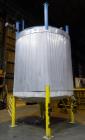 Used Zero Manufacturing Tank, Model ZS, 6,000 Gallon, 316 Stainless Steel, Vertical. Approximate 120