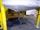 Used Zero Manufacturing Tank, Model ZS, 6,000 Gallon, 316 Stainless Steel, Vertical. Approximate 120