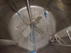 Used Zero Manufacturing Mixing Tank, 6,000 Gallon, 316 Stainless Steel, Vertical. Approximately 120