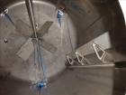 Used Zero Manufacturing Mixing Tank, 6,000 Gallon, 316 Stainless Steel, Vertical. Approximately 120