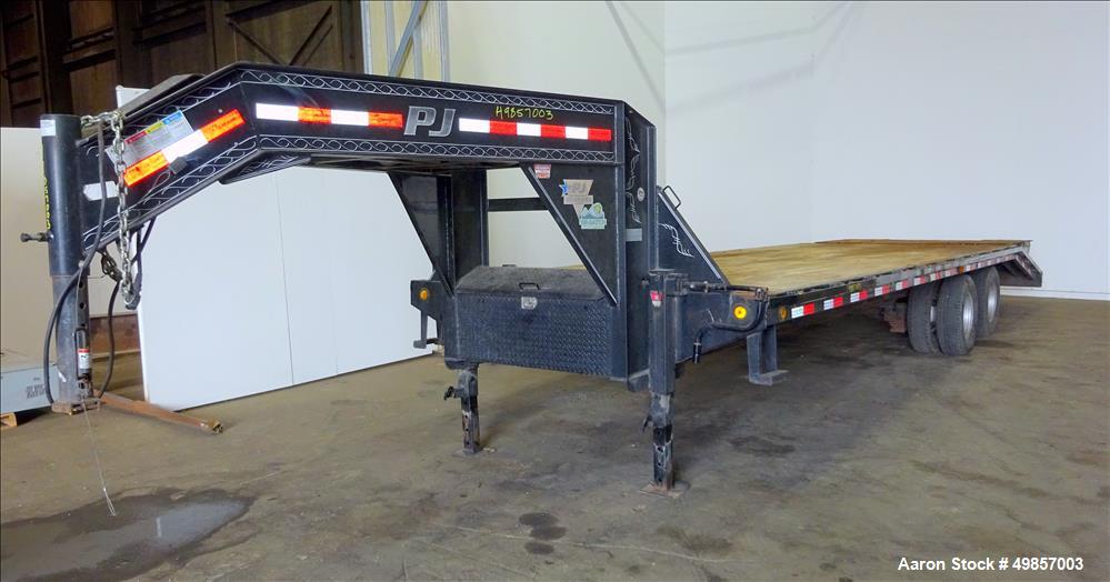 Used PJ Trailers Mfg, Goose-Neck Trailer.
