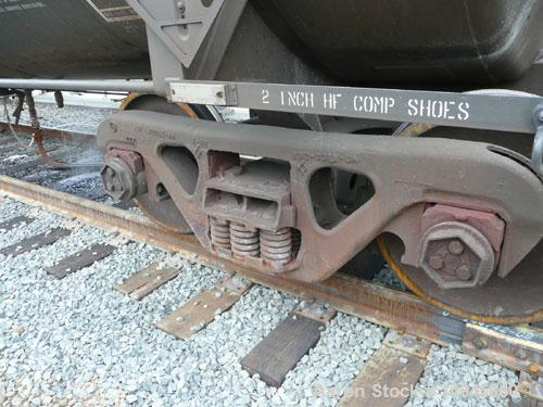 Used Trinity Tank Car, 17,574 Gallon Carbon Steel Lined Railcar. DOT Classification #111A100W3. Insulation is 4" fiberglass. Tank measurements: 43'1" long, 10'8" extreme width, 15'1" extreme height. ...