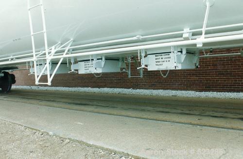 USED: Union tank car, 20,886 gallon, type 304L stainless steel railcar. Classification #115A60W6. Inner tank is type 304L stainless steel. Insulation is 10" urethane foam 3.1 lb. Outer tank is 7/16"c...