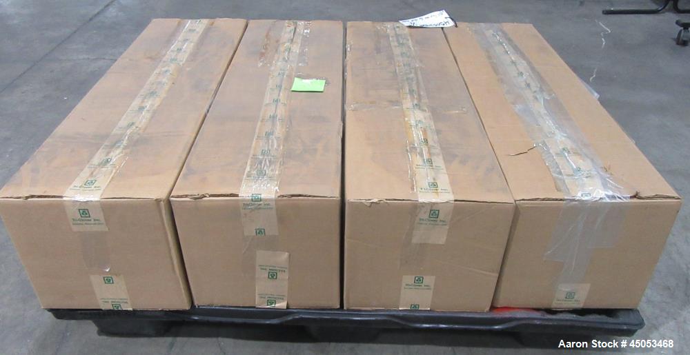 Unused Alfa Laval Tri-Clover 3" 316L Stainless Y Body Shut-Off Valves