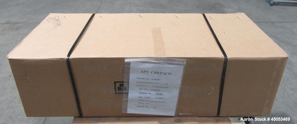 Lot of 4 New in Box Tri-Clover 4" Sanitary Y Body Shut-Off Valves