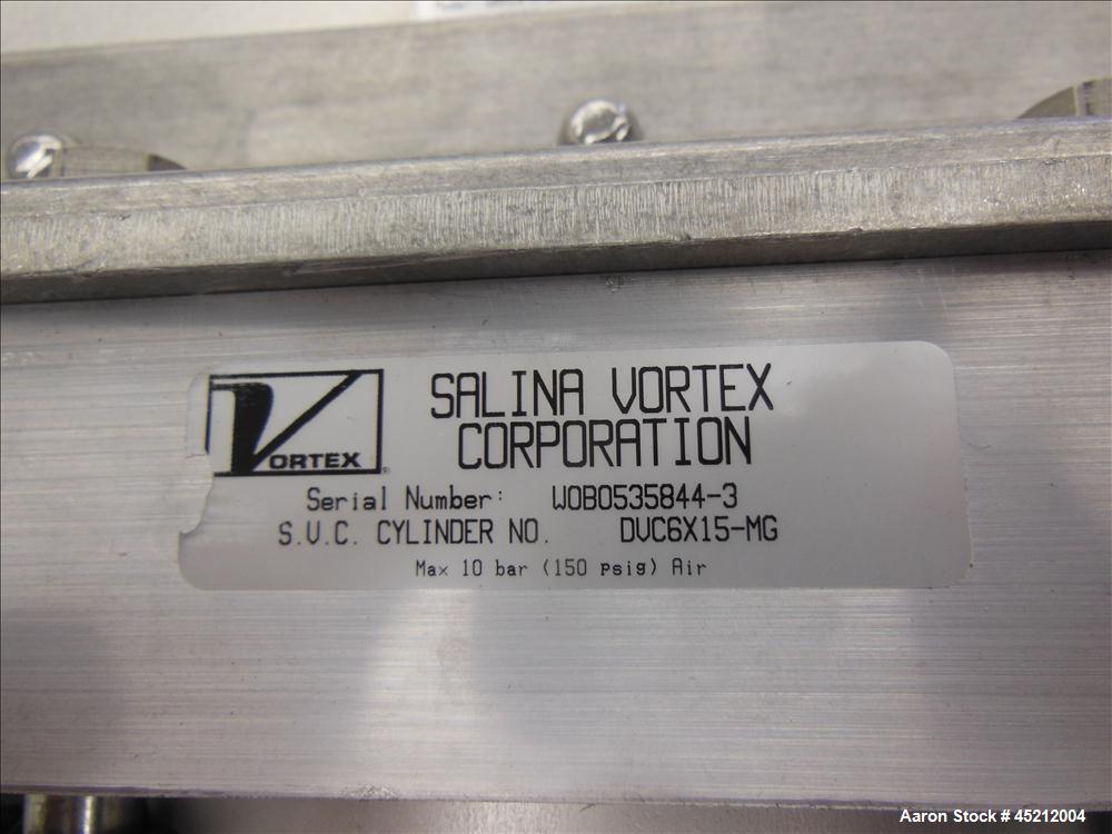 Unused- Salina Vortex Quantum Series Pneumatic Orifice Gate Valve, Model GRA14-H